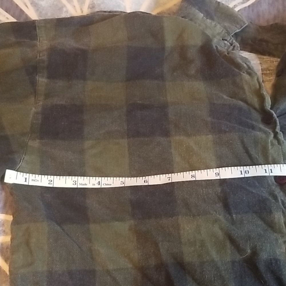 Real life plaid shirt button up super cute soft